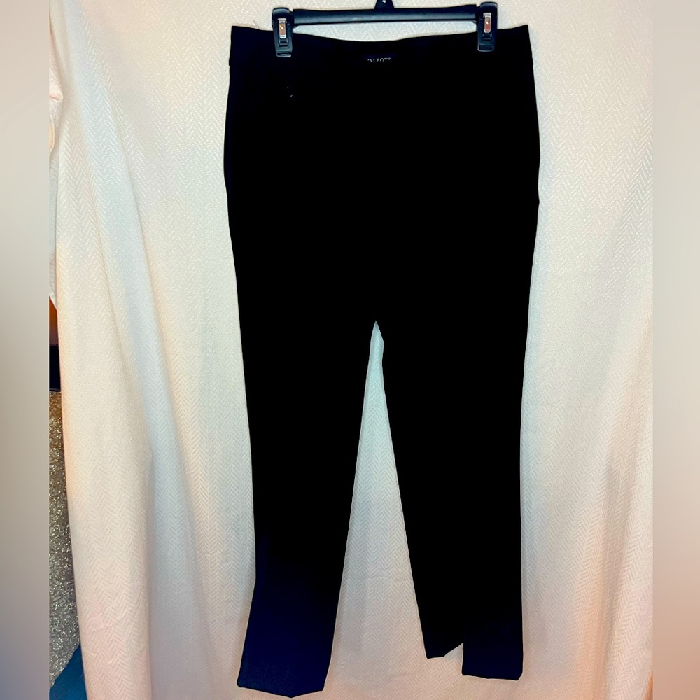Talbot’s Signature Straight leg Trouser Pants sz 10 Career business dress slacks